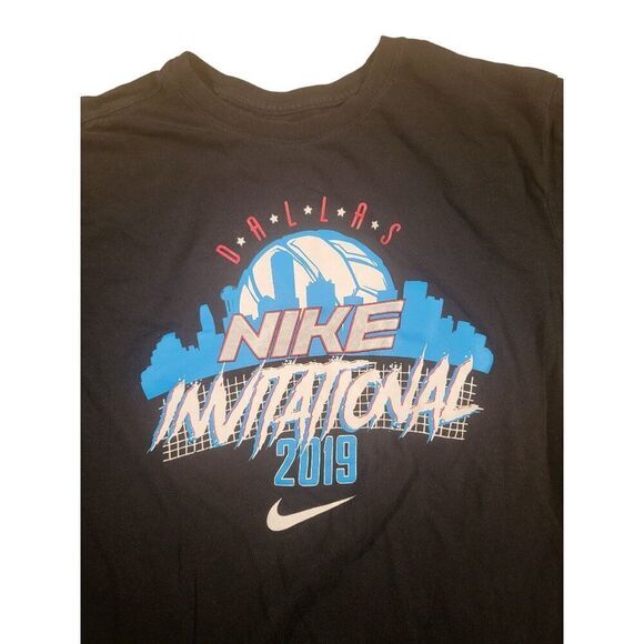 Nike The Nike Tee Men Sz L 2019 Dallas Invitational Long Sleeve Big Graphic - Picture 2 of 7